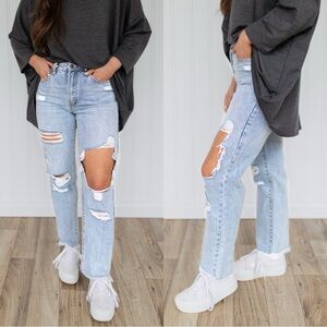Vintage Cutout Denim